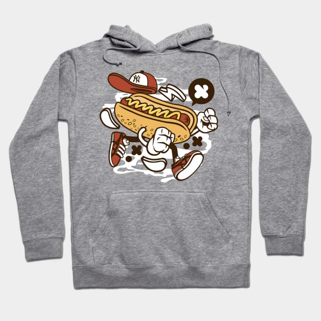 The Hot Dog Lover Hoodie by Superfunky